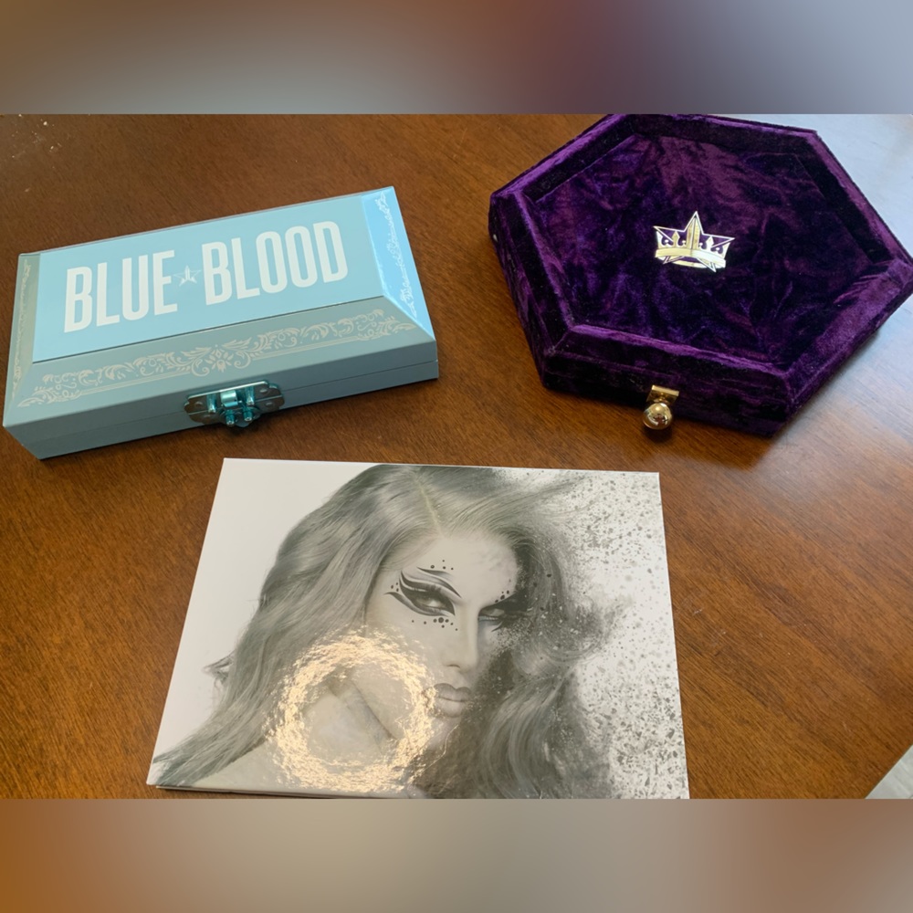 Jeffree Star Eyeshadow Palettes: Blue Blood, Blood Lust, and Cremated